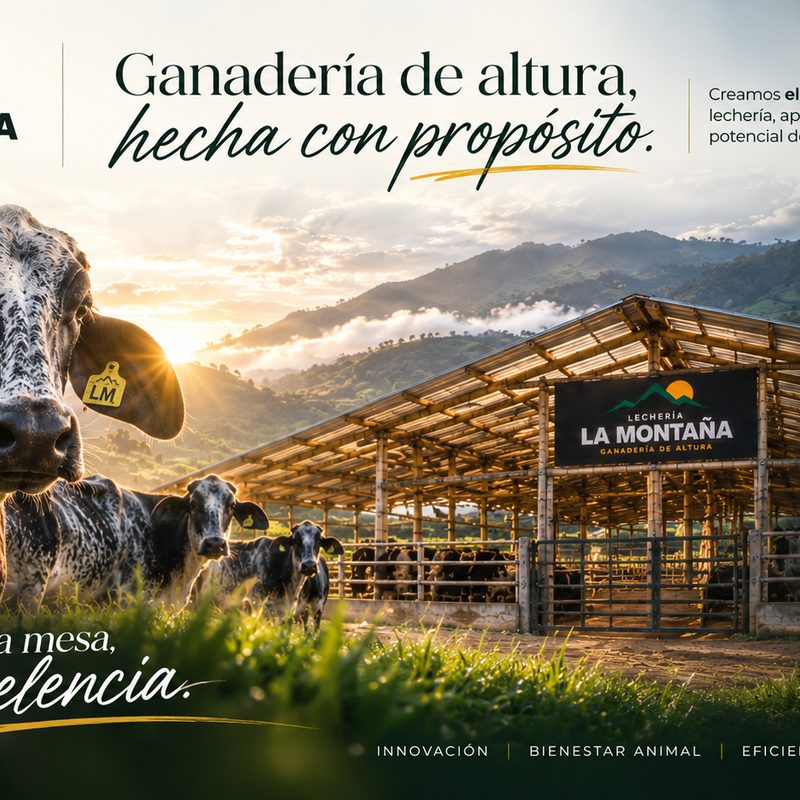 Publicación de Instagram: ganadería de altura con propósito